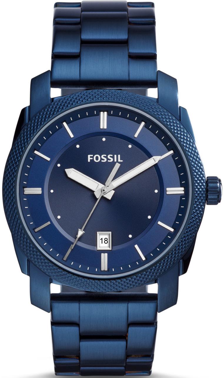 Fossil FS5231 Takvimli 40 mm Lacivert Çelik Kordon Analog Kol Saati