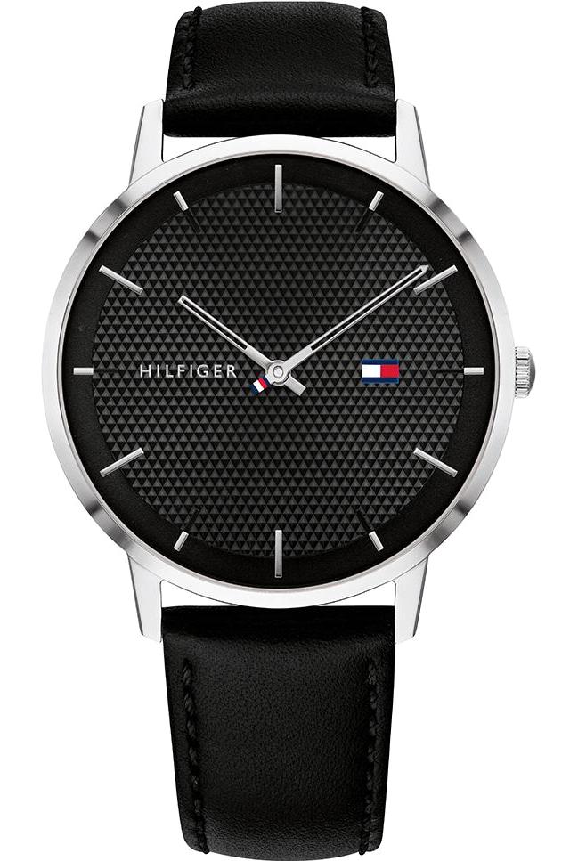 Tommy Hilfiger TH1791651 40 mm Siyah Deri Kordon Analog Kol Saati