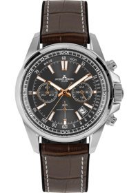 Jacques Lemans LİVERPOOL 1-2117W Pusulalı Takvimli 44 mm Kahverengi Çelik Kordon Analog Erkek Kol Saati