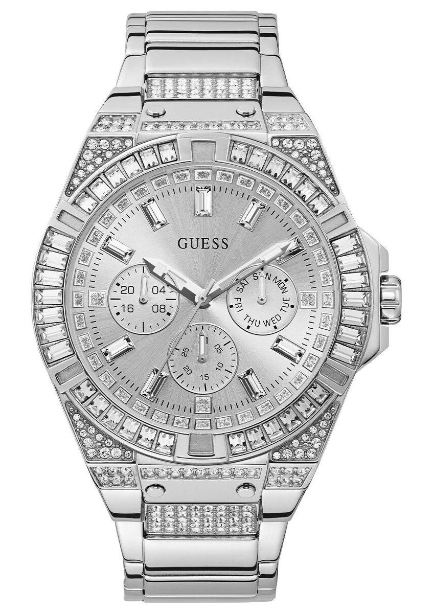 Guess GUGW0209G1 Pusulalı Takvimli Çelik Kordon Analog Erkek Kol Saati
