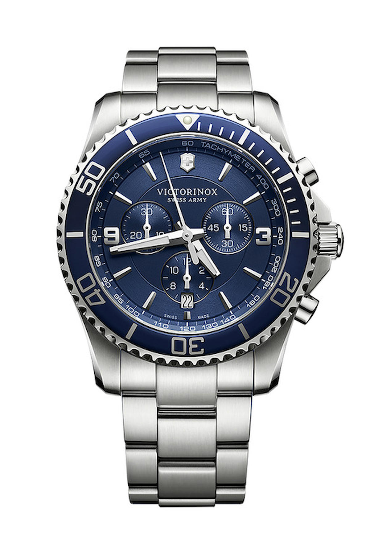 Victorinox Swiss Army 241689 Pusulalı Takvimli 43 mm Çelik Kordon Analog Kol Saati