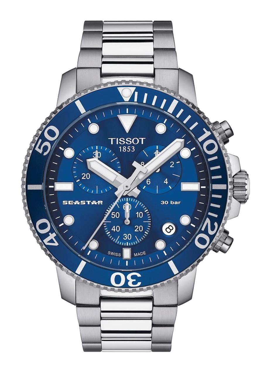 Tissot T1204171104100 Takvimli 42 mm Çelik Kordon Analog Erkek Kol Saati