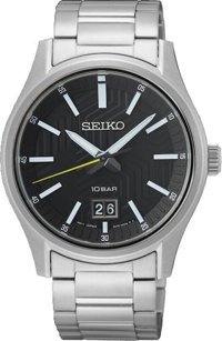 Seiko SUR535P Takvimli 39 mm Çelik Kordon Analog Erkek Kol Saati