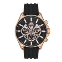Slazenger SL.09.2127.2.03 Takvimli 45 mm Siyah Çelik Kordon Analog Kol Saati