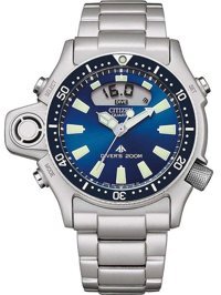 Citizen JP2000-67L Takvimli Çelik Kordon Analog Erkek Kol Saati