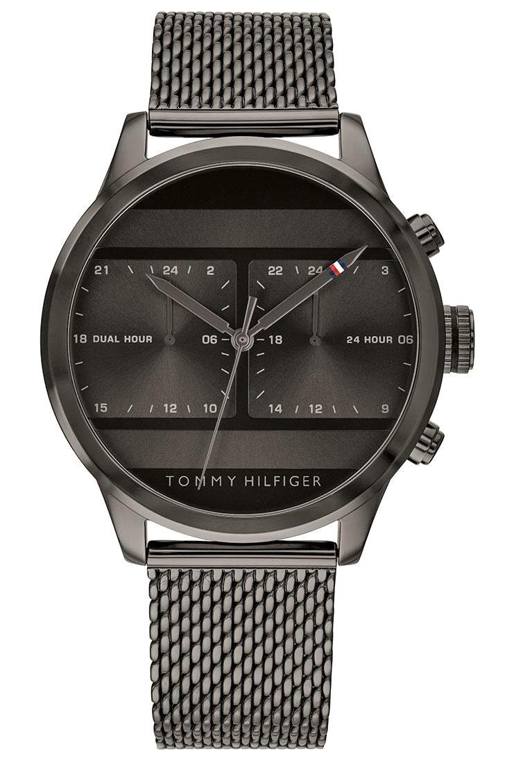 Tommy Hilfiger TH1791597 40 mm Füme Çelik Kordon Analog Erkek Kol Saati