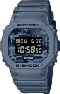 Casio DW-5600CA-2DR Takvimli 42.8 mm Gri Silikon Kordon Dijital Kol Saati