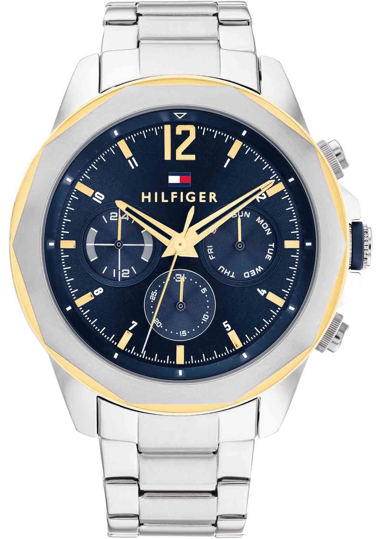 Tommy Hilfiger TH1792059 Takvimli 46 mm Çelik Kordon Analog Erkek Kol Saati