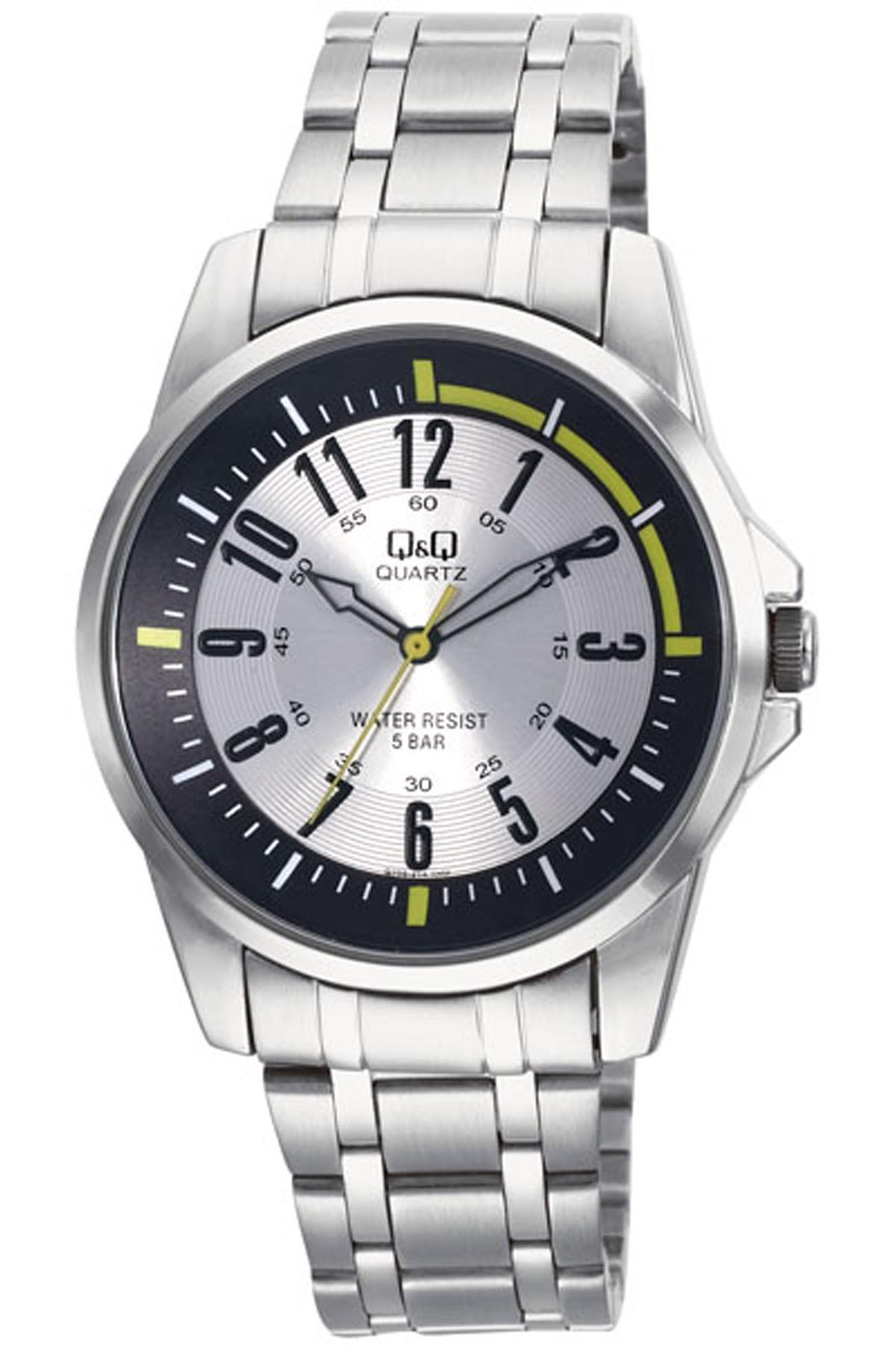 Q&Q 3G59X 44 mm Metal Kordon Analog Erkek Kol Saati