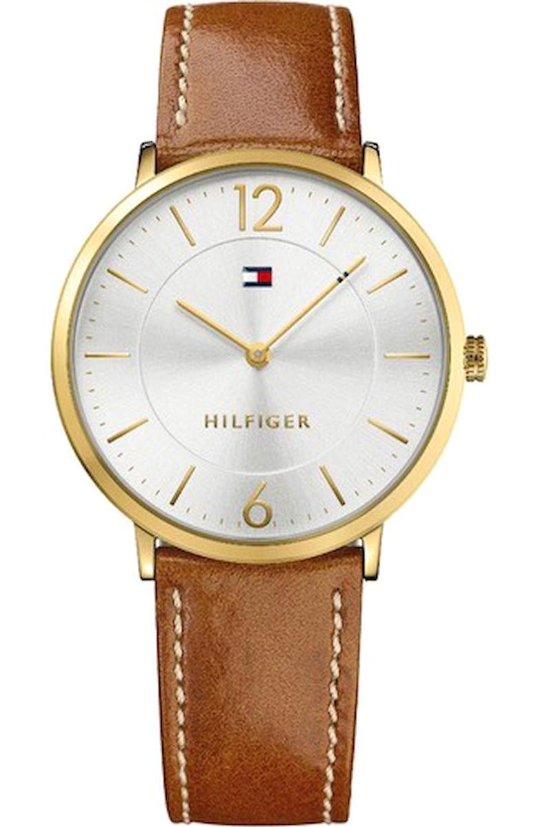 Tommy Hilfiger TH1710353 44 mm Kahverengi Deri Kordon Analog Erkek Kol Saati