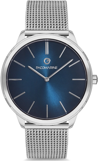 Pacomarine PM.51157.09 42 mm Çelik Kordon Analog Erkek Kol Saati