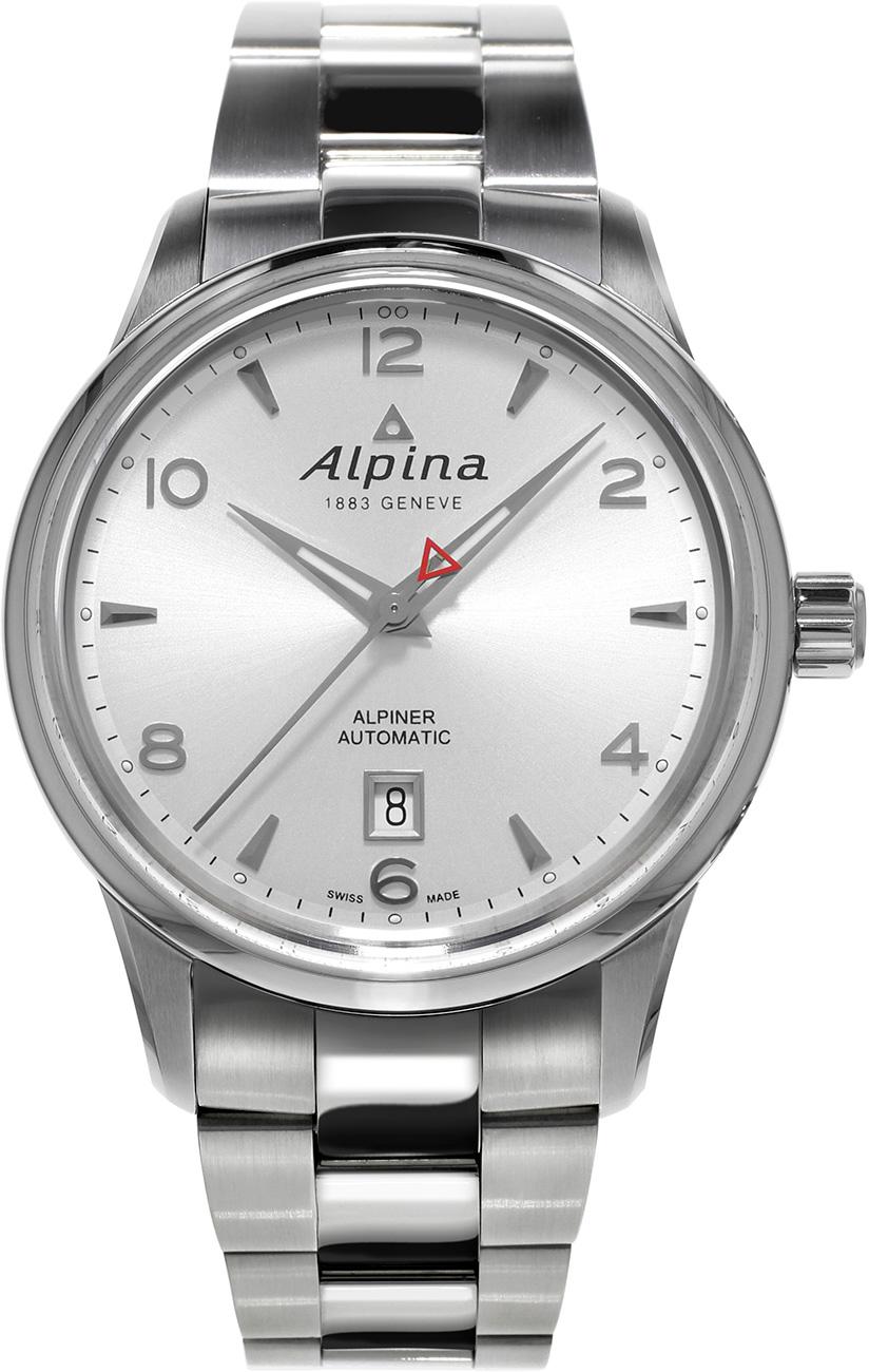 Alpina AL525S4E6B Takvimli 42 mm Çelik Kordon Analog Kol Saati