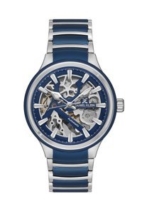 Daniel Klein DK.1.13657.3 Takvimli 42 mm Gri-Lacivert Çelik Kordon Analog Kol Saati