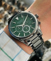 Ferrucci FCF.13907FM.04 Takvimli 43 mm Çelik Kordon Analog Erkek Kol Saati