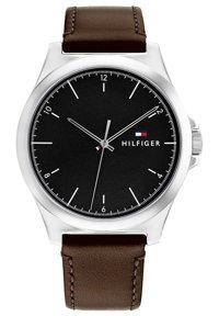 Tommy Hilfiger TH1710601 Takvimli 44 mm Kahverengi Deri Kordon Analog Erkek Kol Saati