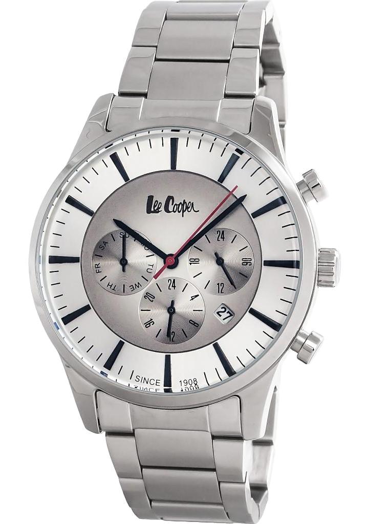 Lee Cooper LC06213.330 Takvimli 41-45 mm Çelik Kordon Analog Erkek Kol Saati