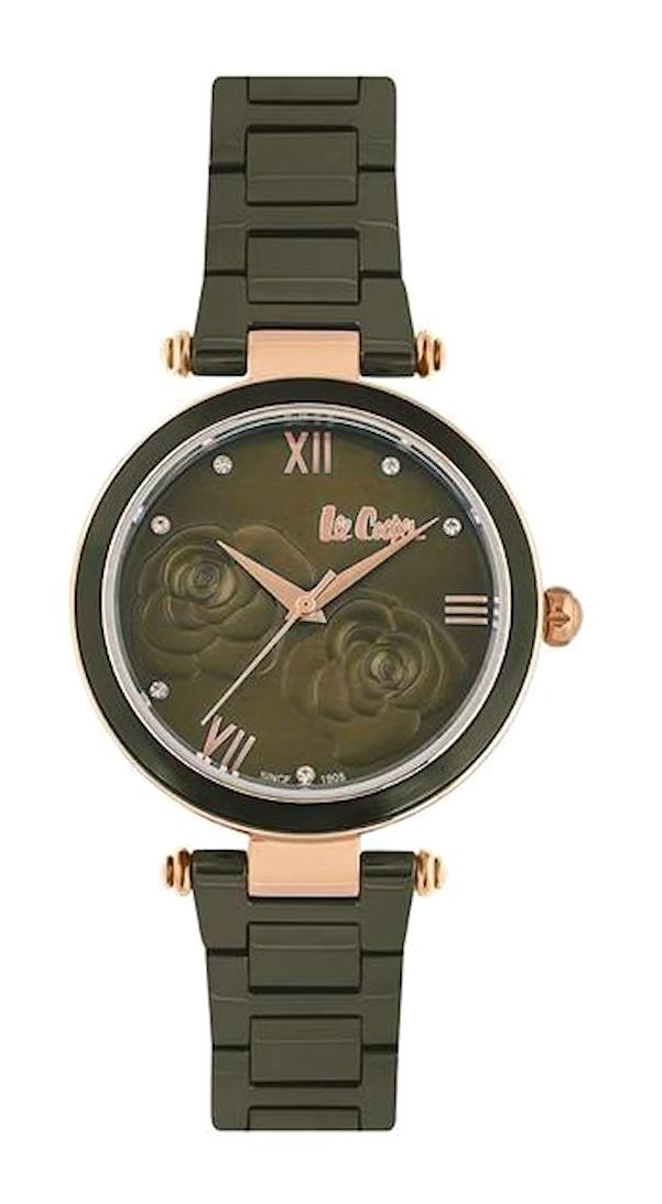 Lee Cooper LC06763.470 Kahverengi Çelik Kordon Analog Kol Saati