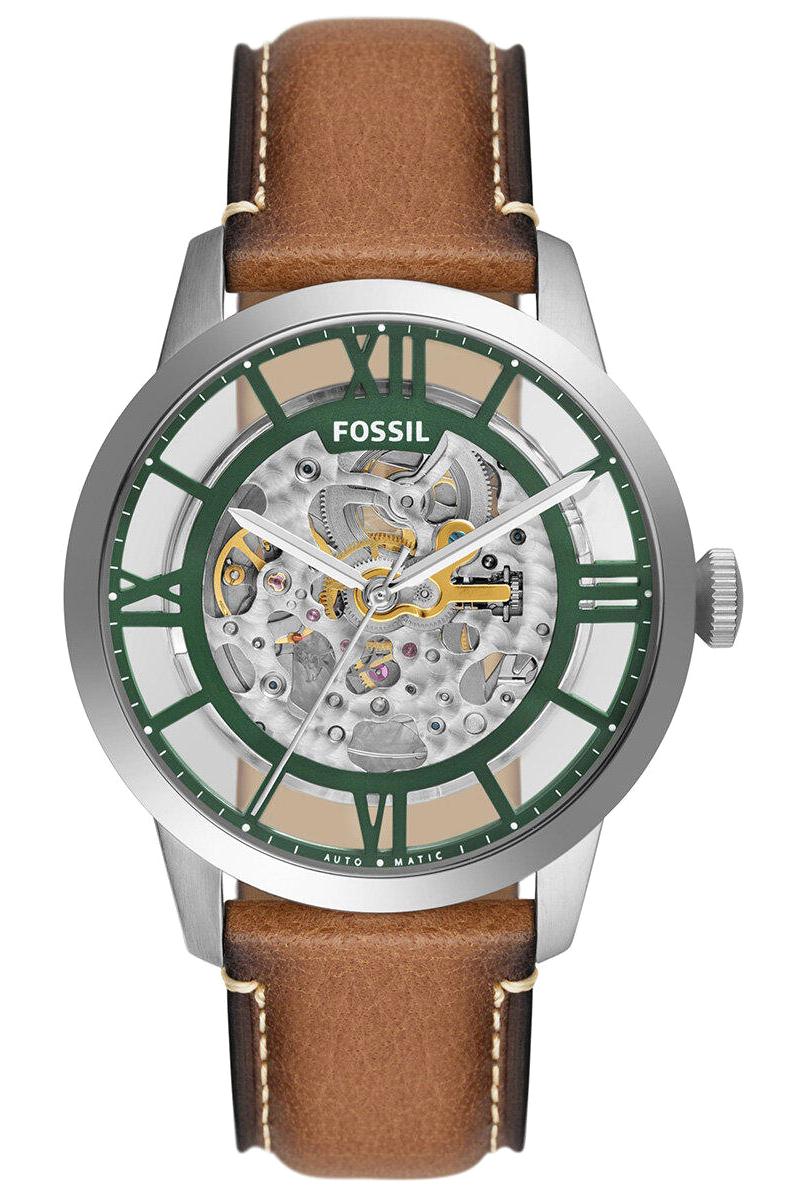 Fossil FME3234 44 mm Kahverengi Deri Kordon Analog Erkek Kol Saati