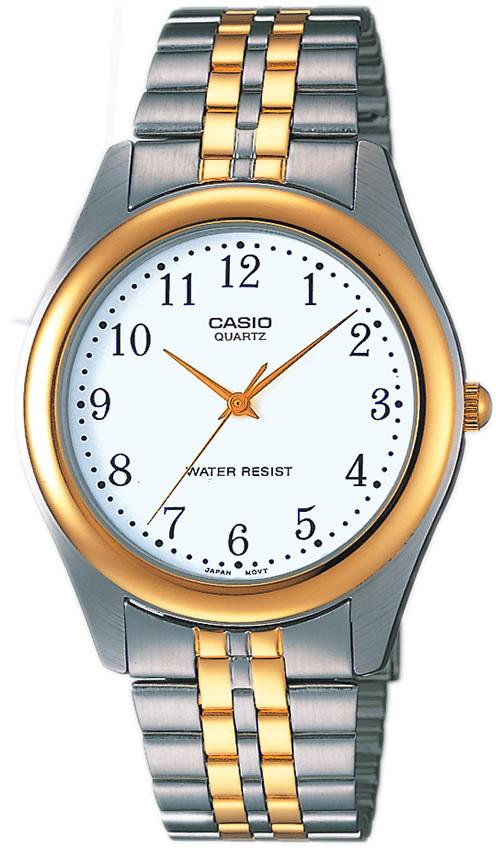 Casio MTP-1129G-7B Bakır-Çelik Kordon Analog Kol Saati
