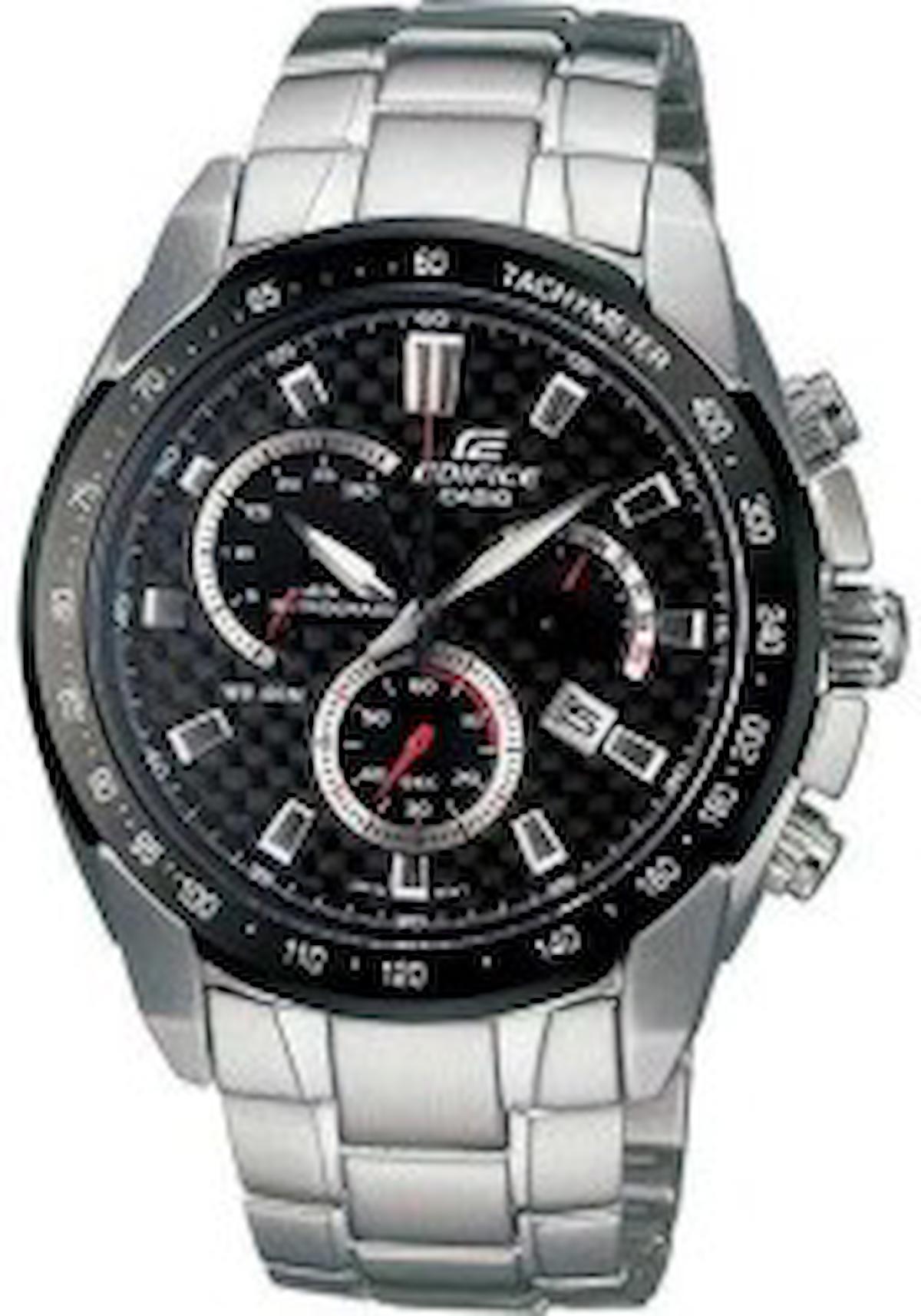 Casio EF-521SP-1AVDF Takvimli 43.3 mm Çelik Kordon Analog Erkek Kol Saati