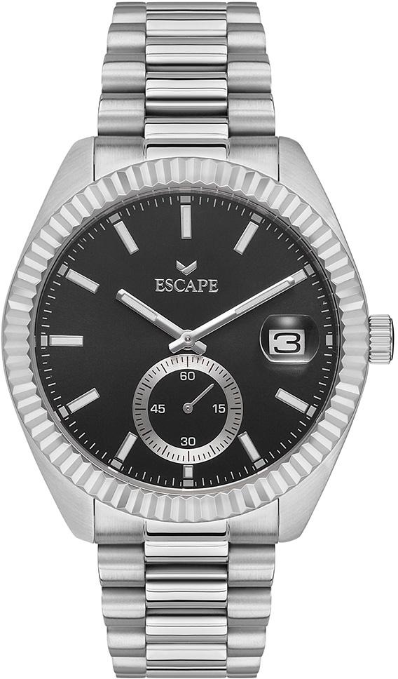 Escape ESCP102001 Takvimli 44 mm Çelik Kordon Analog Erkek Kol Saati