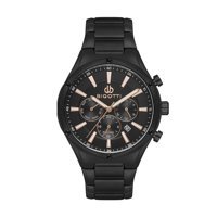 Bigotti BG.1.10461.4 Takvimli 46 mm Siyah Çelik Kordon Analog Erkek Kol Saati