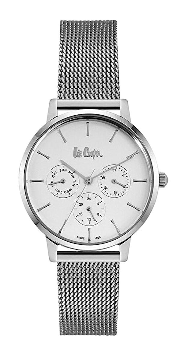 Lee Cooper LC06939.330 Gri Plastik Kordon Analog Kadın Kol Saati