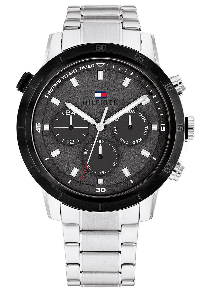 Tommy Hilfiger TH1792106 Takvimli 46 mm Çelik Kordon Analog Erkek Kol Saati