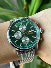 Slazenger SL.FT.1.103 Takvimli 41-45 mm Çelik Kordon Analog Erkek Kol Saati