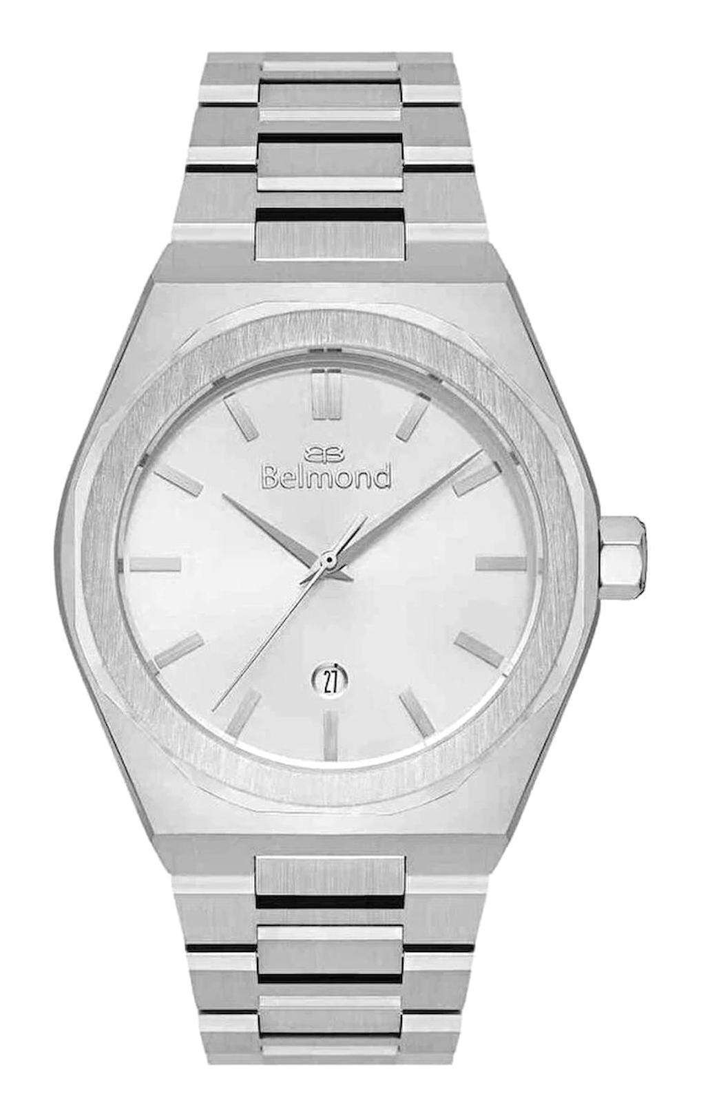 Belmond KNG1098330 Takvimli 41-45 mm Metal Kordon Analog Erkek Kol Saati