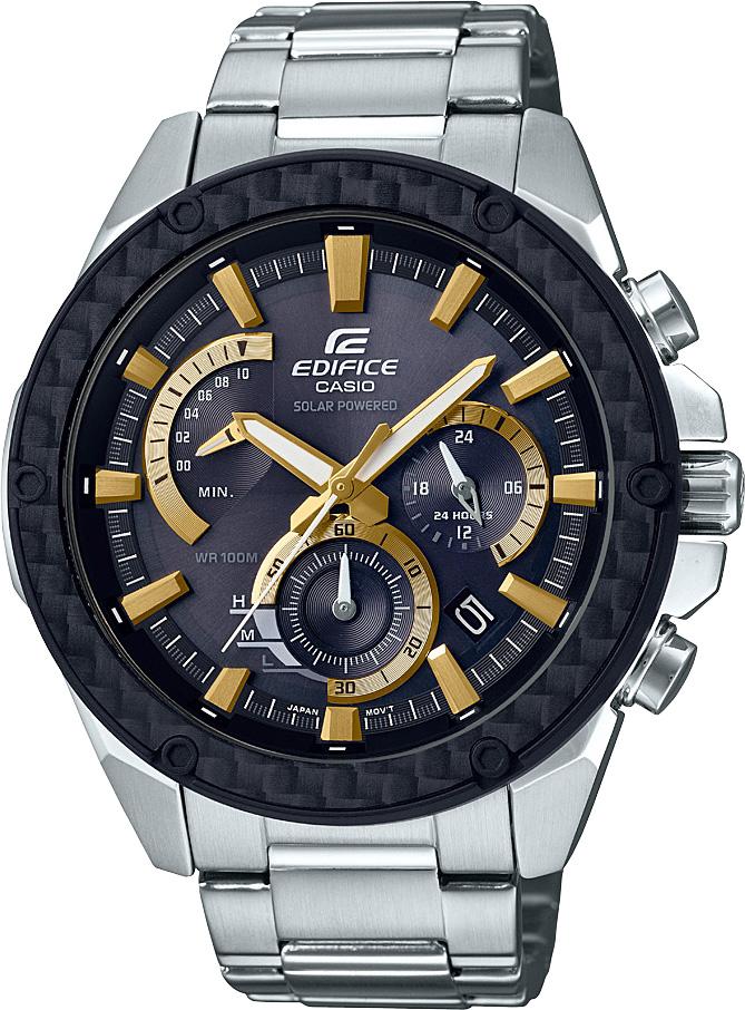 Casio EQS-910D-1B Takvimli 48.8 mm Çelik Kordon Analog Kol Saati