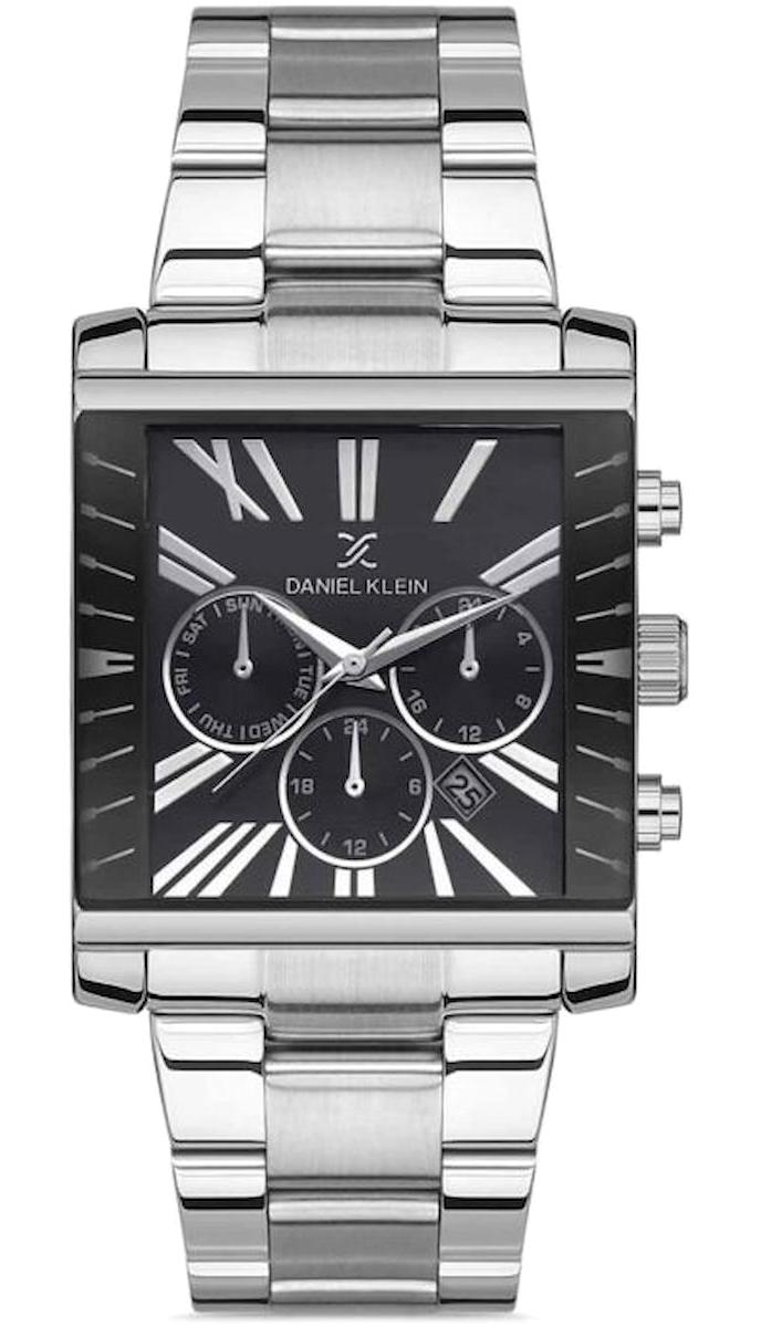 Daniel Klein DKE.1.10090.1 Takvimli 45 mm Çelik Kordon Analog Erkek Kol Saati