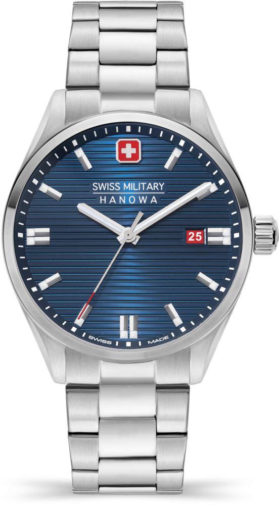 Swiss Military SMWGH2200102 Takvimli 44 mm Metal Kordon Analog Kol Saati