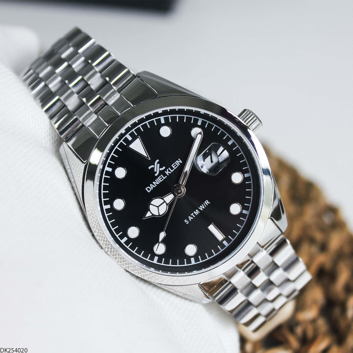 Daniel Klein DK254020 Takvimli 42 mm Çelik Kordon Analog Erkek Kol Saati