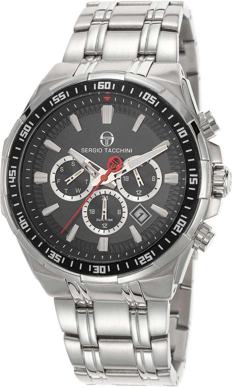 Sergio Tacchini ST.1.10043.1 Takvimli 43 mm Çelik Kordon Analog Kol Saati