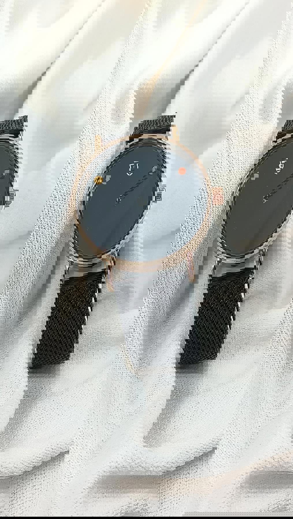 Choppers CHP000023 Takvimli Siyah Metal Kordon Analog Erkek Kol Saati