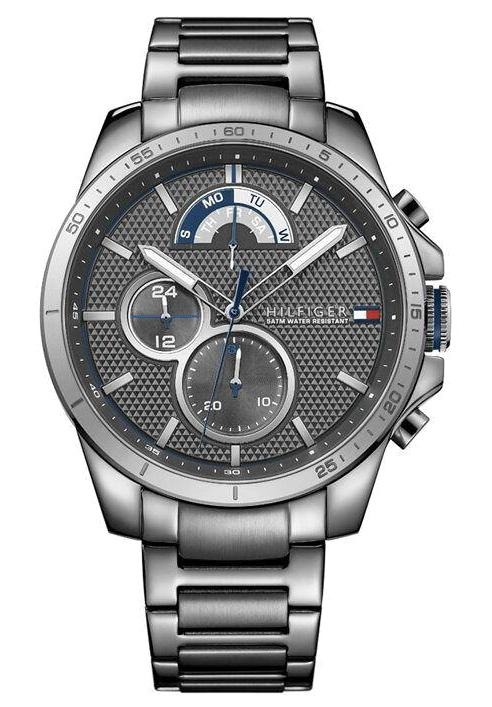 Tommy Hilfiger TH1791347 Takvimli 44 mm Metal Kordon Analog Erkek Kol Saati