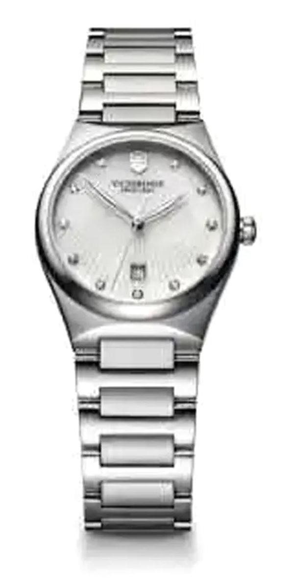 Victorinox Swiss Army 241535 Takvimli 28 mm Çelik Kordon Analog Kol Saati