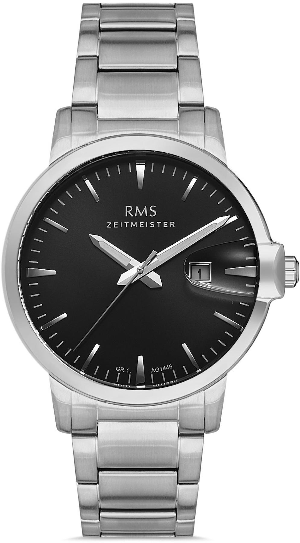 Romanson GR.1.AG1446.02 Takvimli 42 mm Çelik Kordon Analog Kol Saati