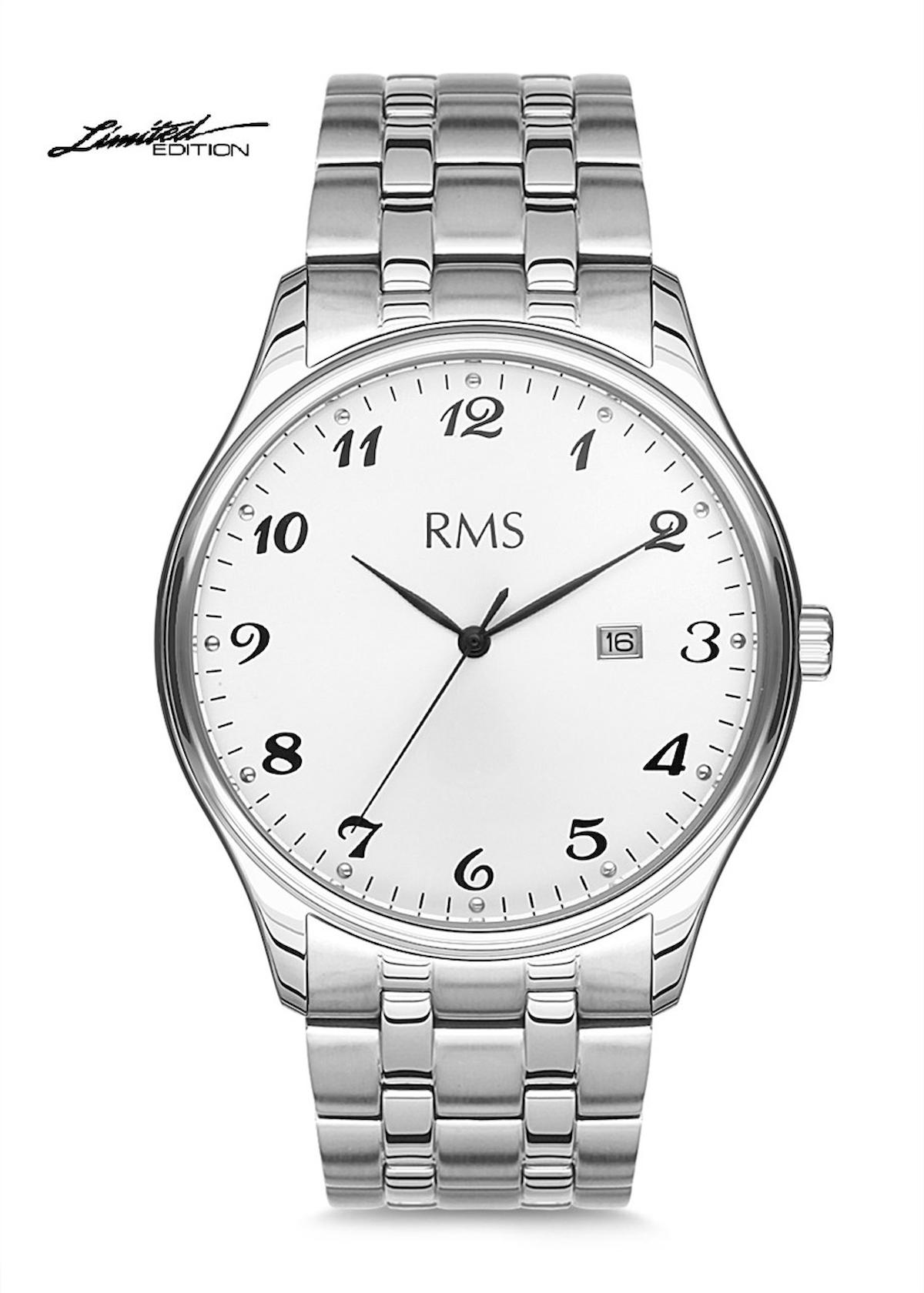 Romanson RMS.1.TC.WR2 Takvimli Çelik Kordon Analog Erkek Kol Saati