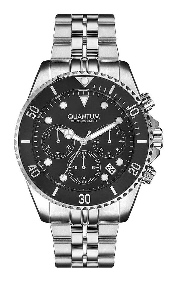 Quantum PWG930.350 Takvimli 45 mm Çelik Kordon Analog Erkek Kol Saati