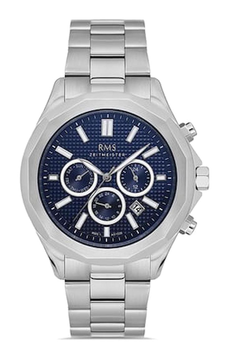 Romanson RMS.1.AG1526.03 Takvimli 44 mm Çelik Kordon Analog Erkek Kol Saati