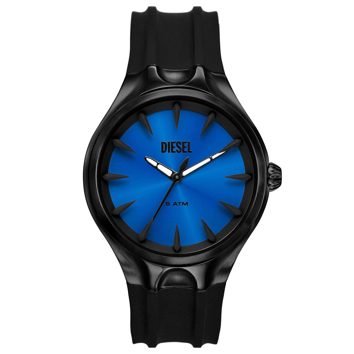 Diesel DZ2203 Takvimli 42 mm Siyah Silikon Kordon Analog Erkek Kol Saati