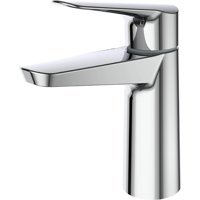 Creavit BV1500 Bevel Pirinç Tekli Aç Kapa Solo Banyo Bataryası Gri