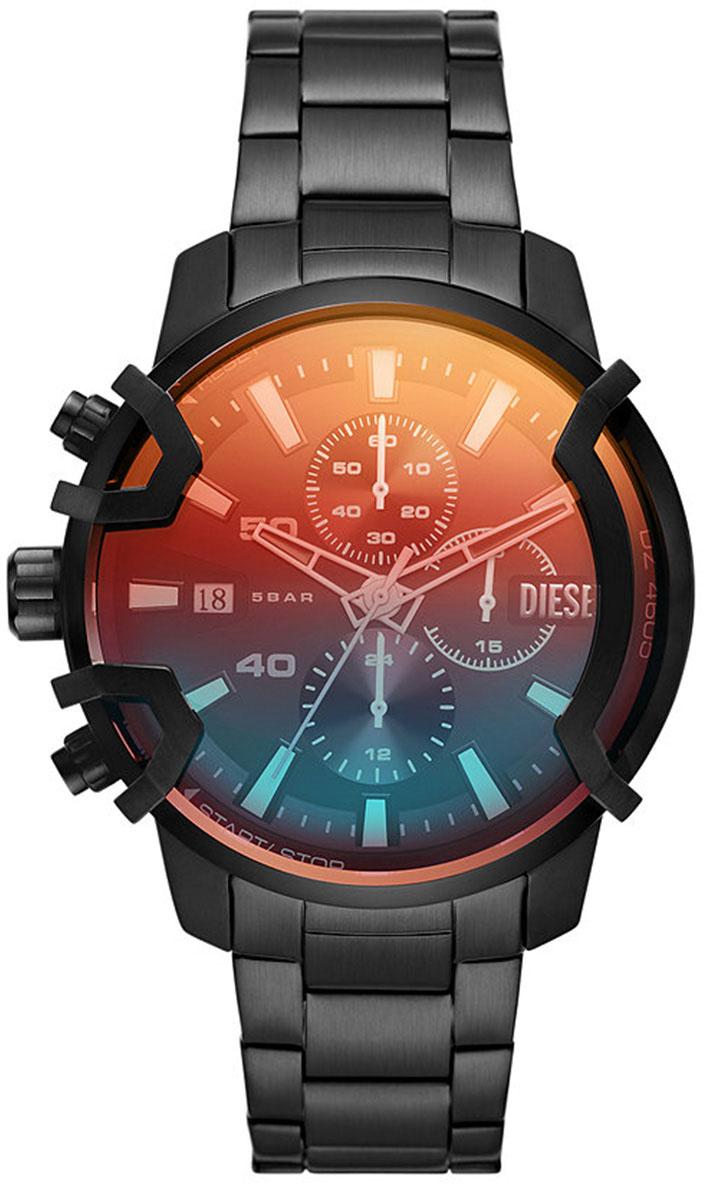 Diesel DZ4605 Takvimli 42 mm Siyah Çelik Kordon Analog Erkek Kol Saati