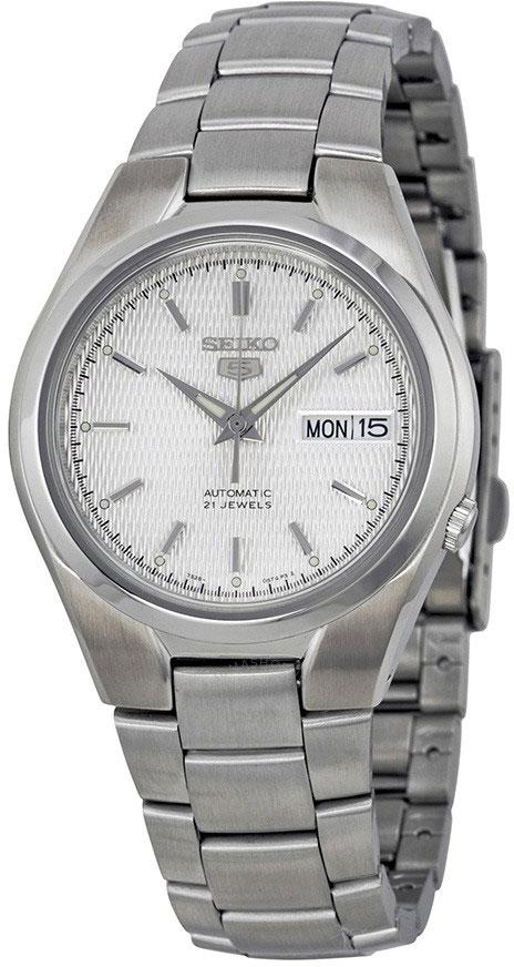 Seiko SNK601K Takvimli 38 mm Çelik Kordon Analog Kol Saati