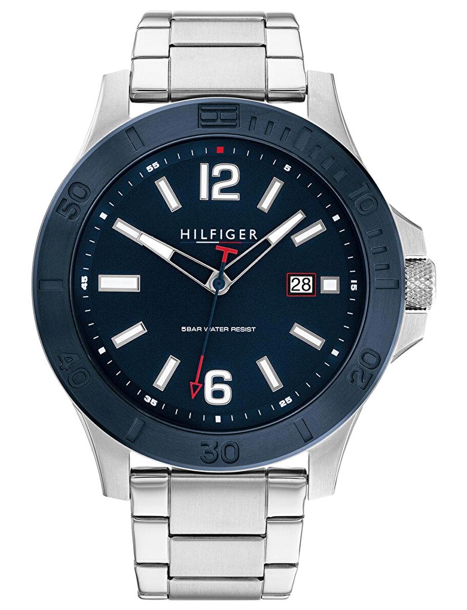 Tommy Hilfiger TH1791994 Takvimli 46 mm Çelik Kordon Analog Erkek Kol Saati