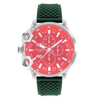 Lee Cooper LC07470.376 Takvimli 41-45 mm Siyah Silikon Kordon Analog Erkek Kol Saati