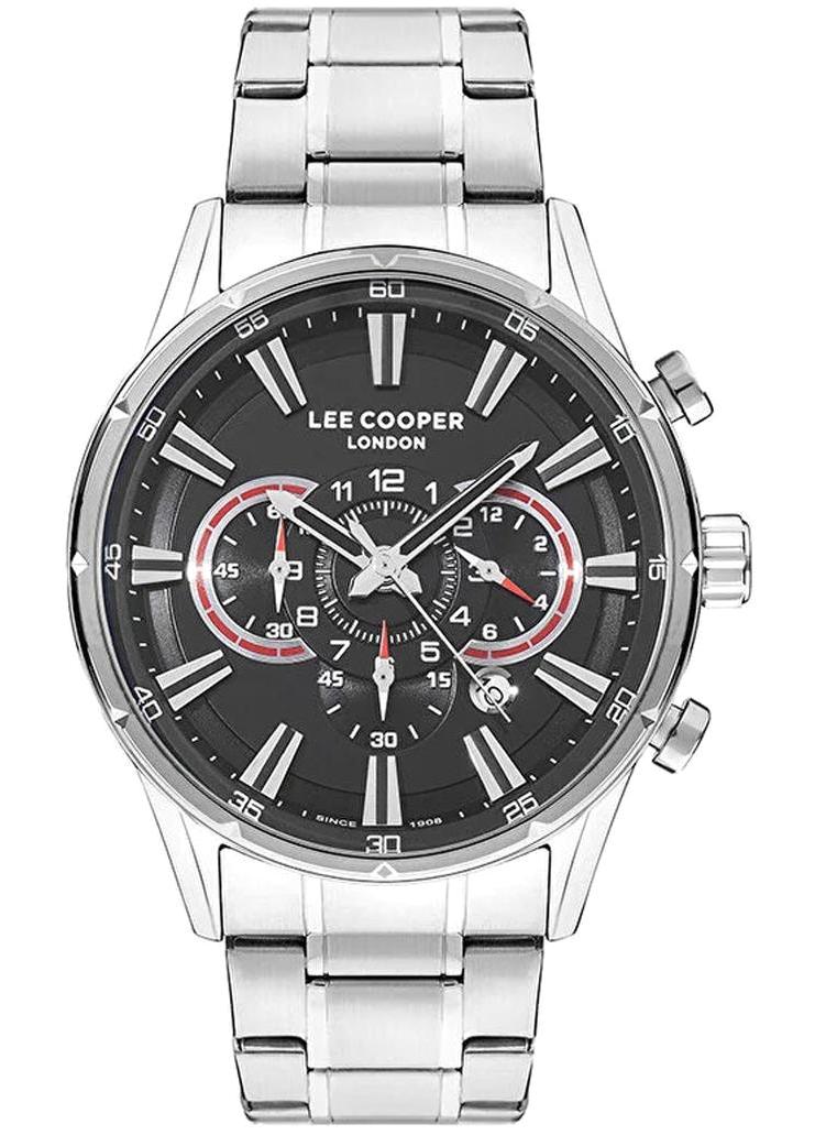 Lee Cooper LC07595.350 Takvimli 44 mm Çelik Kordon Analog Erkek Kol Saati