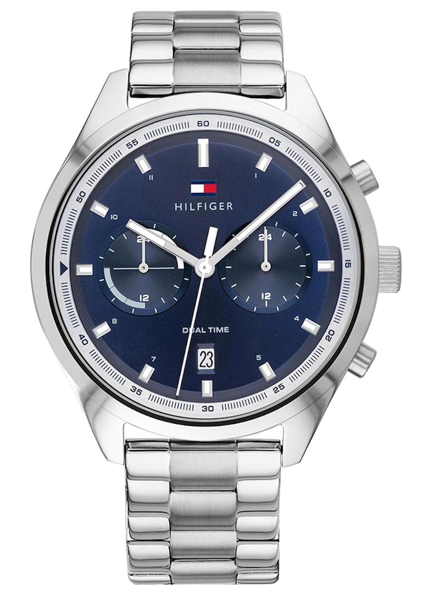 Tommy Hilfiger TH1791725 Takvimli 44 mm Çelik Kordon Analog Erkek Kol Saati